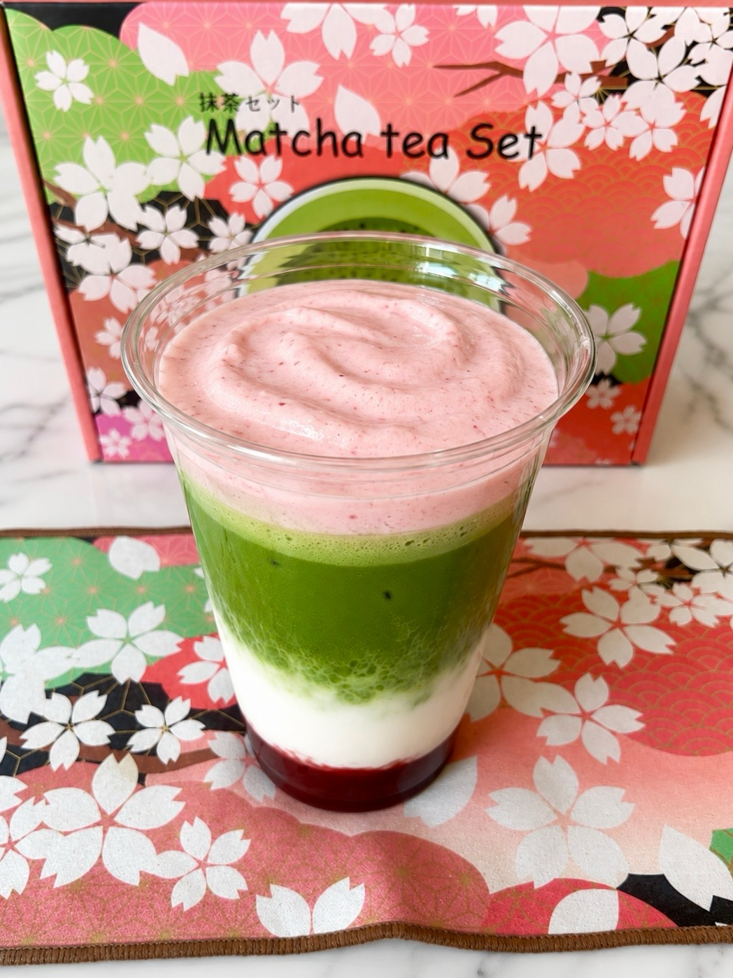 Strawberry Matcha