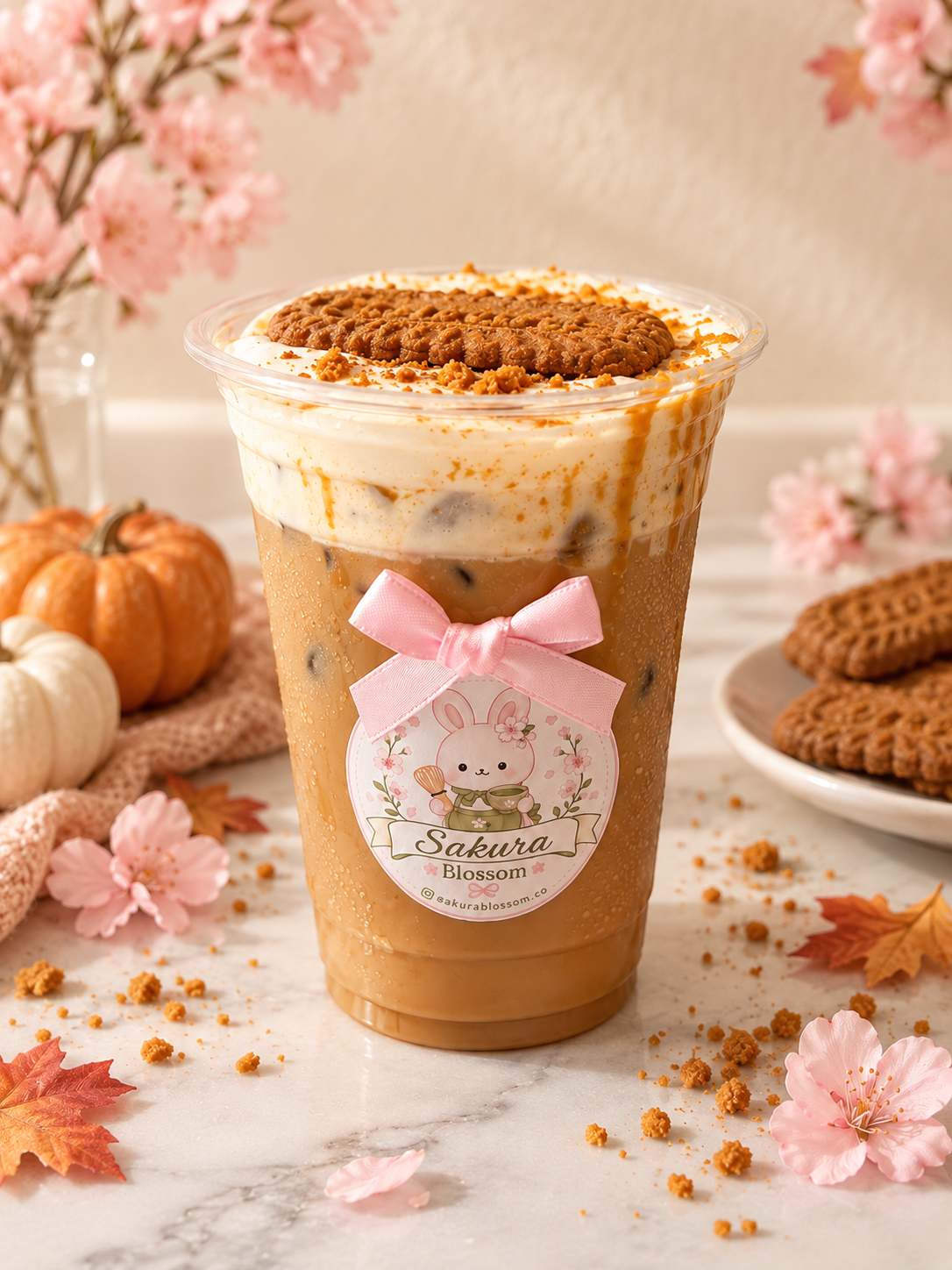 Pumpkin Cookie Butter Latte
